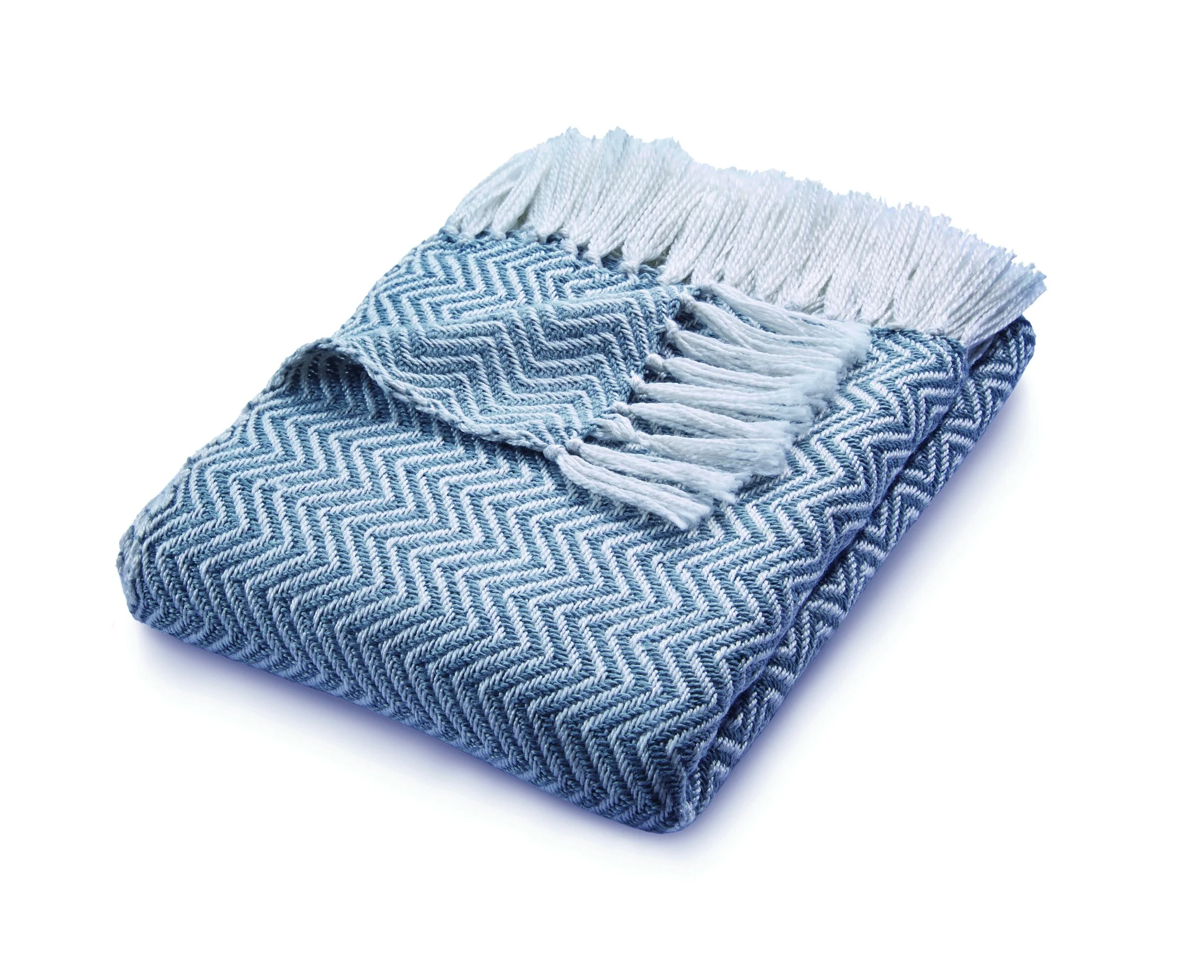 Herringbone Throws made from 100 recycled plastic bottles Ebb Flo
